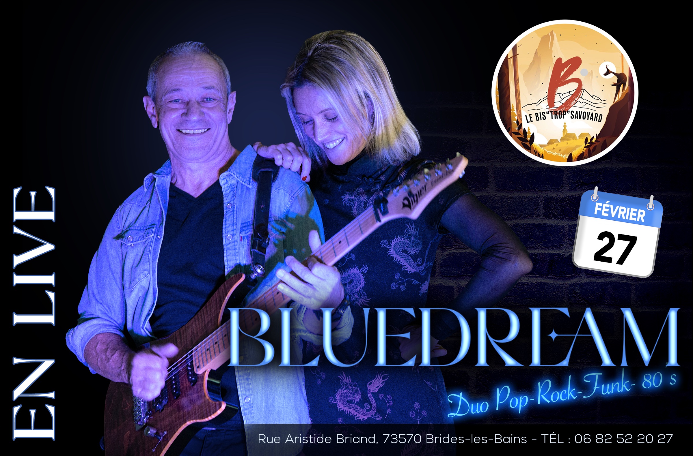 En concert le 27 f&eacute;vrier au Bis Trop Savoyard